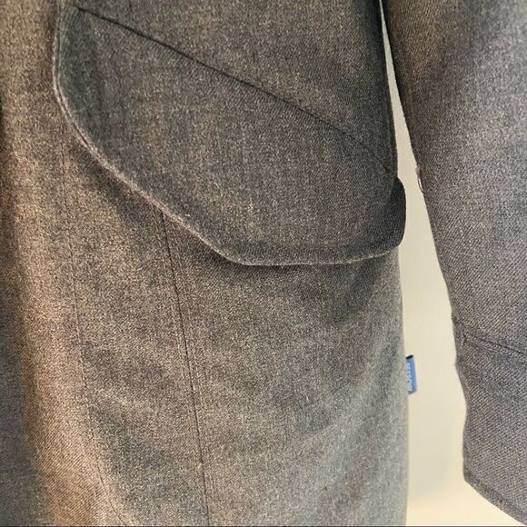 Pespow Womens Down Gray Aspen Parka size large - Picture 4 of 12